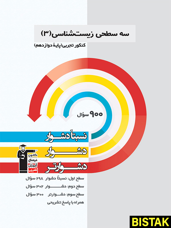 سه سطحی زیست شناسی دوازدهم قلم چی